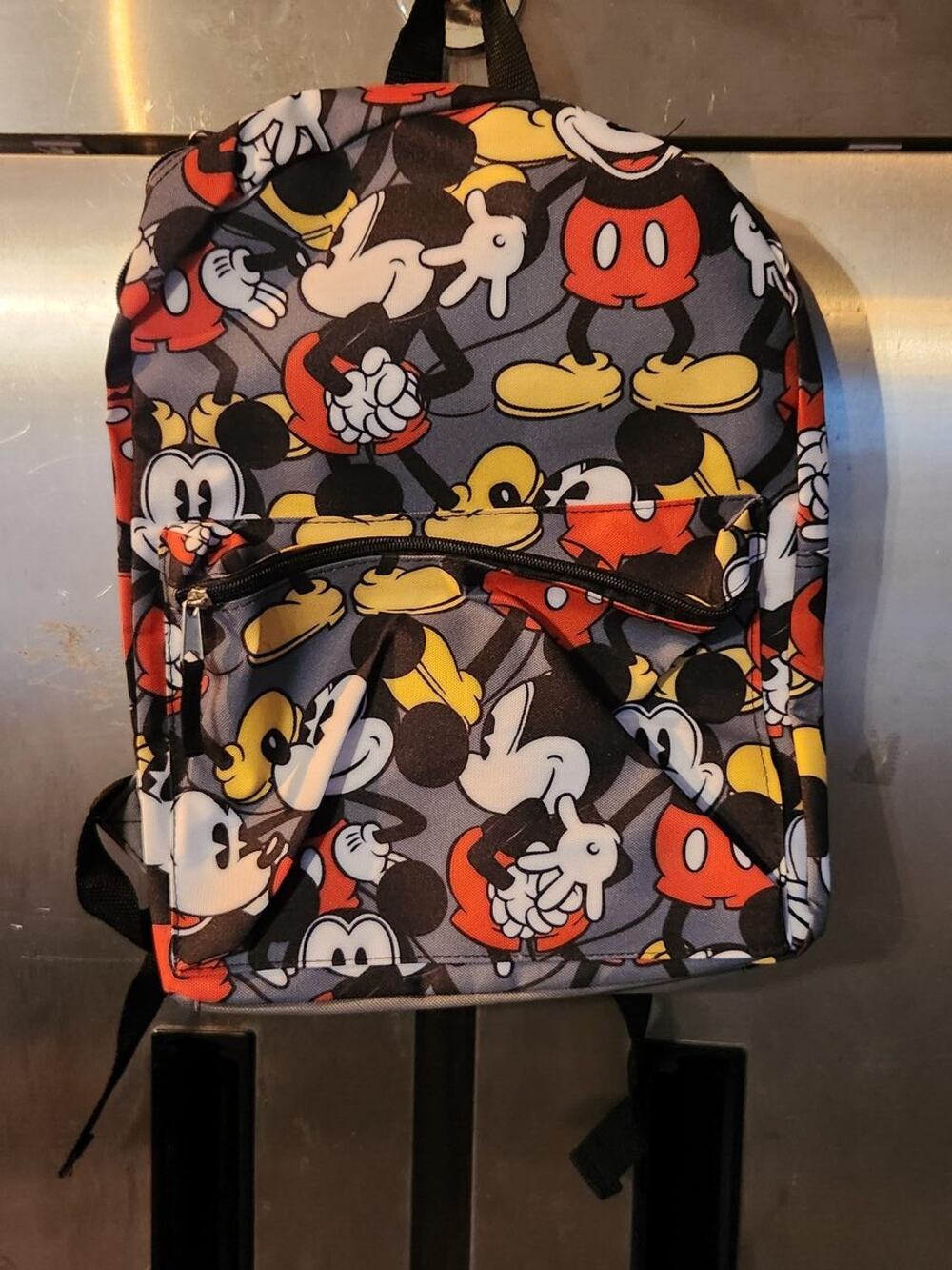 Mickey Mouse All-Over Print Backpack Disney MECF92-W New With Tag